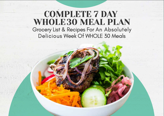 Complete 7 day Whole30 meal plan